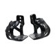 thumbnail image 3 of Estribos para montar a caballo antideslizantes, ligeros, resistentes, de aluminio profesional. Negro, 3 of 9