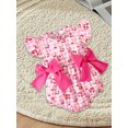 thumbnail image 6 of Rovasas Baby Girls Rompers Flower/Fruits Print Round Neck Infant Bodysuits, 6 of 9