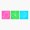 1pcs, variant on Bright fun shell print Sticker