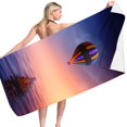 thumbnail image 3 of Yika Beach Blankets Beach Towel Microfiber Beach Towel Super Lightweight Colorful Bath Towel Sandproof Beach Blanket Multi-Purpose Towel For Travel Swimming Pool 30x60, 3 of 4