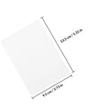 thumbnail image 2 of Homoyoyo 100Pack Thermal Laminating Pouches Transparent for Labels Documents Photos, 2 of 8