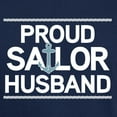thumbnail image 3 of CafePress - Proud Sailor Husband Dark T Shirt - Men's Classic Graphic Cotton T-Shirt, 3 of 4