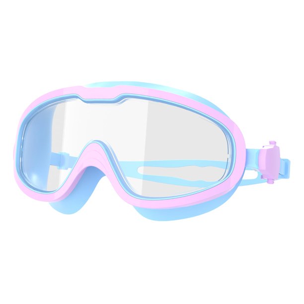 Gafas de natación unisex de moda, a prueba de fugas, ajustables y portátiles, para adultos, niños, mujeres y hombres. Azul púrpura