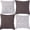 Dark Grey, variant on 4PCS Modern Geometric Throw Pillow Covers Set 18x18 Inch Soft Decorative Cushion Covers Farmhouse Boho Pillowcase for Sofa Couch Bed Living Room,Dark Grey