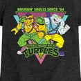 thumbnail image 3 of Teenage Mutant Ninja Turtles  - 80s Bebop Rocksteady - Toddler & Youth Girls Short Sleeve Graphic T-Shirt, 3 of 5