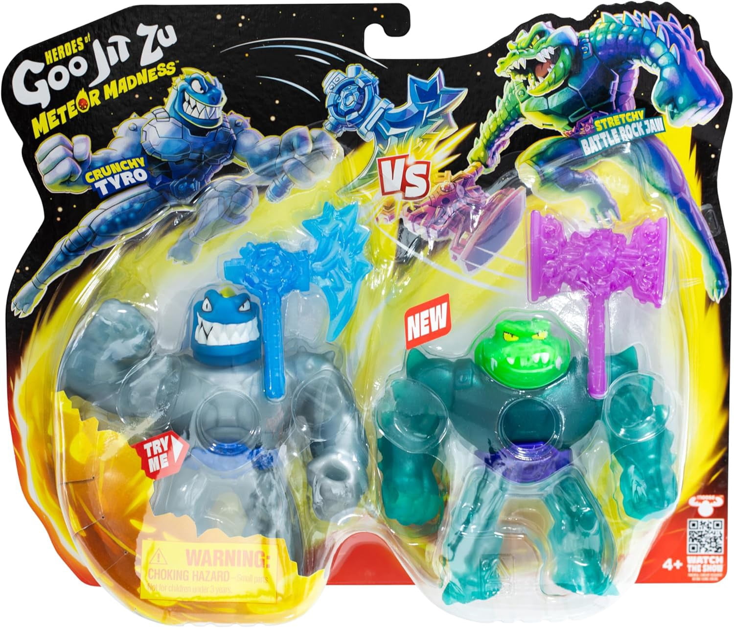 New Heroes of Goo Jit Zu Galaxy Attack Super Action Figure - Ultra