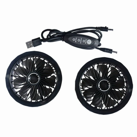 Mobile Air Conditioner Fan Wrapping Brushless Motor USB Summer Cooling Clothes Outdoor Ventilation Portable Fan