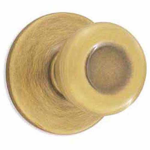 Kwikset 94880363 Polished Brass Tylo Dummy Knob Set