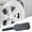 Gray#3350, variant on Rwvbm Plastic Bendable I-Shape Microfiber Wheel Hub Scrubber with Non-Slip Handle, Blue Automobile Exterior Tyre Rim Detailing Wash Brush