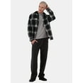 thumbnail image 2 of No Boundaries Men's & Big Men's Polar Fleece Hooded Button Up Jacket, Sizes XS-5XL, 2 of 5