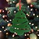 thumbnail image 2 of Gibobby 10 UNIDS Árbol de Navidad Colgante Muñeco de nieve Árbol de Navidad Bolos Colgante Decoraciones para fiestas Colgante pequeño de Navidad(C), 2 of 5