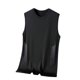 thumbnail image 2 of pstuiky Camisetas sin mangas para hombre, Camiseta deportiva informal sin mangas con cuello redondo y color sólido para hombre Camisas de hombre l, 2 of 3