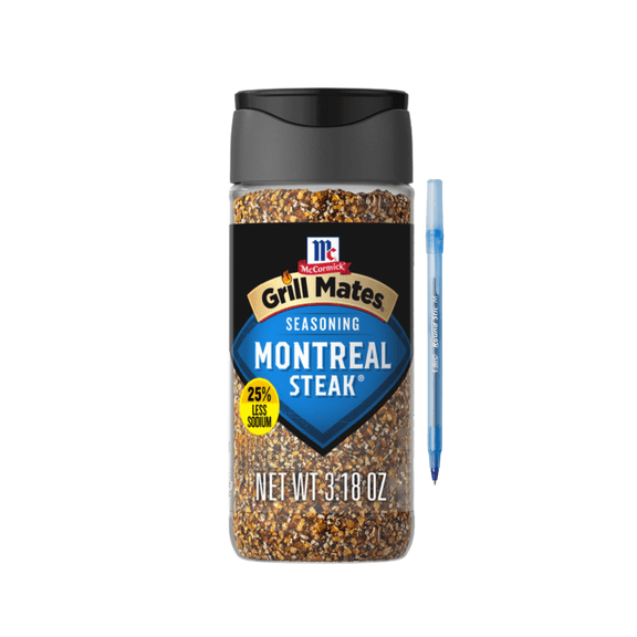 Sodium Montreal Steak Seasoning 3.18 oz