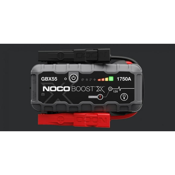 Noco Battery Portable Jump Starter GBX55 UltraSafe; 12 Volt Batteries On Cars/Motorcycles/Trucks/ATVs/Boats/RVs/Vans/SUVs/Tractors; 1750 Amp Peak