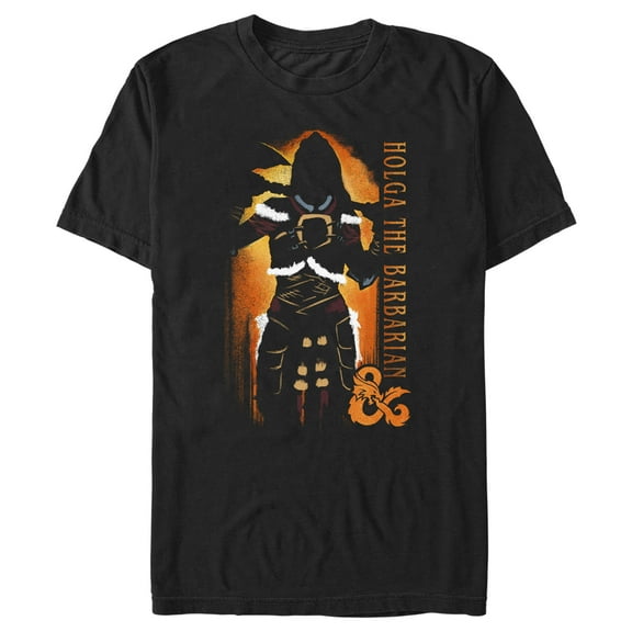 Men's Dungeons & Dragons: Honor Among Thieves Holga the Barbarian  Graphic Tee Black X Large