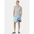 thumbnail image 5 of No Boundaries Men's & Big Men's Elastic Waist Swim Trunks, 6" Inseam, Size S-5XL, 5 of 5
