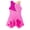 Rose Pink, variant on Alvivi Kids Girls Sleeveless Figure Ice Skating Dress Gymnastic Dance Leotard