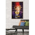 thumbnail image 2 of Willy Wonka And The Chocolate Factory - Willy Wonka Wall Poster, 22.375" x 34", Framed, 2 of 6