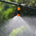 thumbnail image 3 of LEEYNEER 10 Pcs Drip Irrigation Sprayer Irrigation Exhaust Valve Orange Nozzle Drip System Emitters Adjustable Drip Emitters, 3 of 6