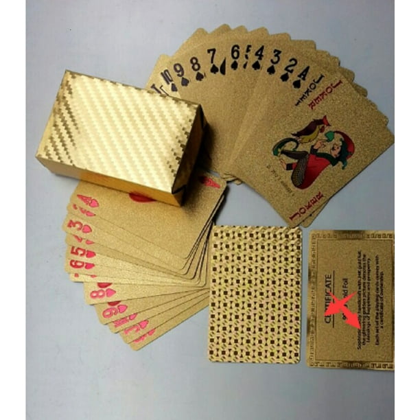 2 x Cartes de Poker en Plastique Professionnelles imperméables