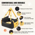 thumbnail image 4 of STAWAY Dog Booster Car Seat for Small Dogs up to 25lbs - Safe, Comfortable, Easy Install Pet Car Seat with Removable Cover & Storage Pocket - Perfect for Travel, 4 of 9