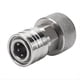thumbnail image 1 of Adaptador de Manguera de Jardín A Hidrolavadora, Conexión Rápida de 3/4 Pulgada GHT A 1/4 Pulgada, Conector de Manguera A Hidrolavadora, 1 of 6