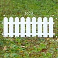 thumbnail image 5 of White Garden Fence,White Edgings Garden Picket Plant Borders Decorative Fence Versatile Functionality, 5 of 5