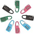 thumbnail image 1 of 8 Pack Combination Security Padlocks for School Locker Gym Outdoor Shed Changing Room Gate (4 Colors), 1 of 1