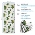thumbnail image 2 of Green Dinosaurs Classic Ferns Hot Yoga Mat Towel Non Slip for Hot Yoga - Quick-Drying Yoga Mat Cover with 4 Corner Pockets with Travel Bag - Hot Yoga Towel Non Slip 70"x26", 2 of 6