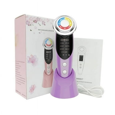 7 in 1 Face Lifting Device EMS Microcurrent Skin Rejuvenation Facial Massager Light Therapy Anti Aging Wrinkle Beauty Machine