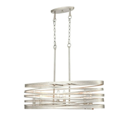 Millennium Lighting 929 Lighting 6 Light 45 inch Chandelier in Multiple Finishes with Metal Shade Antique Nickel Weathered  Antiqued Nickel