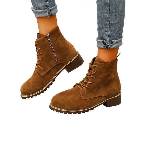 Women's Low Heel Booties