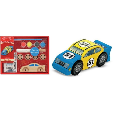 Melissa & Doug Decorate-Your-Own Wooden Race Car Craft (Best Kit Cars Uk)