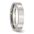thumbnail image 5 of Stainless Steel 5mm Wedding Ring Band Size 7.5, 5 of 6