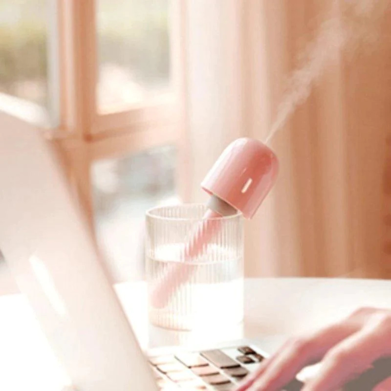 Multitasky Anywhere Humidifier - White