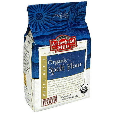 Arrowhead Mills Whole Grain Spelt Flour, 32 oz (Pack of 6