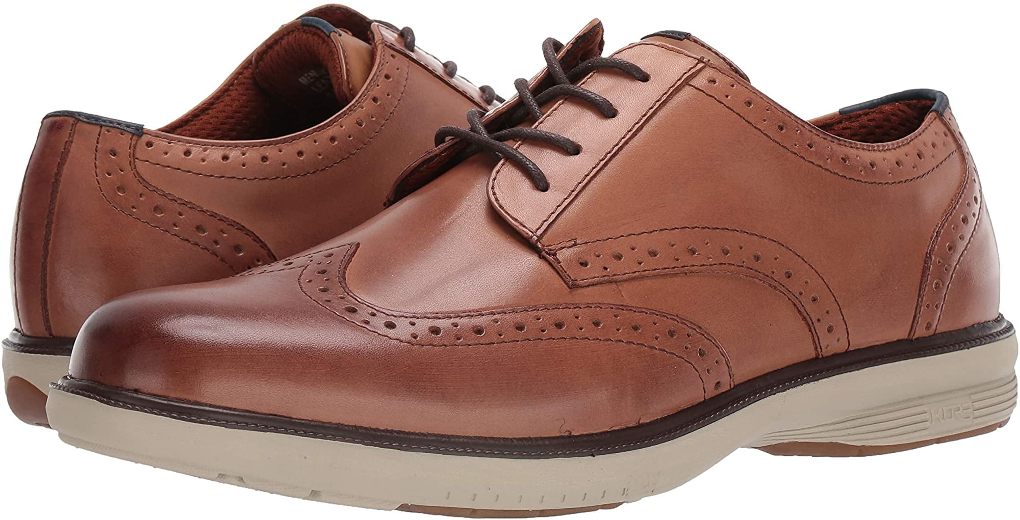 Nunn bush maclin street men's wingtip oxford dress shoes Clearance