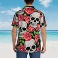 thumbnail image 6 of Balery Men'S Summer Hawaiian Shirts Short-Sleeve Design Name Printed Casual Shirts - Size Name, 6 of 9