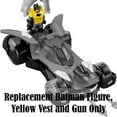 thumbnail image 5 of Replacement Parts for Imaginext Batmobile - DC Superfriends Batmobile Playset DHT64 ~ Replacement Batman Figure, Yellow Vest and Gun, 5 of 5