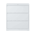 thumbnail image 2 of Hassch Metal File Cabinet with Lock for Home Office, Filing Cabinet with 3 Drawers for Letter/Legal/A4 Files, White, 2 of 8