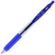 Zebra Pen Sarasa Clip Gel Ink Retractable Pens 0.7 mm Pen Point Size - Retractable - Blue Water Based, Pigment-based, Gel-based Ink - 12 / Dozen