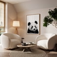 thumbnail image 4 of baby panda bea - Photography Animal Wildlife Black and White Nature Illustration Portrait Unframed Wall Art Print 16 x 24 inches, 4 of 60