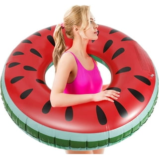 BIG Watermelon Pizza Pineapple Popsicle swimming inflatable floater for  adults kids