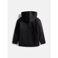 thumbnail image 2 of Athletic Works Boys' Lined Zip Front Hoodie Jacket, Sizes 4-18, 2 of 3