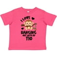 thumbnail image 3 of Inktastic Monkey I Love Hanging out with My Tio Boys or Girls Toddler T-Shirt, 3 of 5