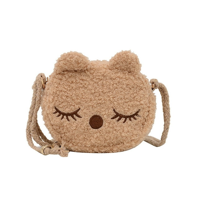 New Children's Bag Mini Cute Cat Little Purse Shoulder Bag Womens Work Bags Tote