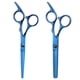 thumbnail image 1 of Juego de tijeras para cortar el cabello, tijeras para adelgazar/texturizar, tijeras para peluquería, 1 of 6