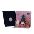 thumbnail image 3 of Feliz Navidad Tarjeta de felicitación 3D Pop-Up Tarjeta con sobres Pegatinas Árbol de Navidad Muñeco de nieve Santa Postal, 3 of 4