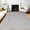 Gray, variant on Funslane 4' x 6' Modern Braided Area Rug, Washable Floor Cover, Non-Slip Stain-Resistant Soft Rug for Living Room Bedroom Office, Linen
