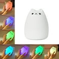 thumbnail image 2 of Litake Night Light For Kids LED Little Cat Night Light Animal Soft Silicone Night Lamps USB Rechargeable LED Lamp Touch Control For Bedroom, 2 of 5